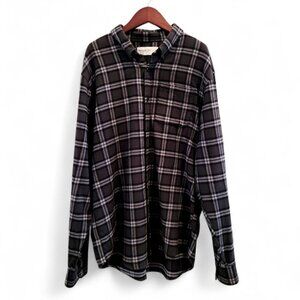 Express, XL, Dark Grey Soft A&F Flannel (100% Cotton)
